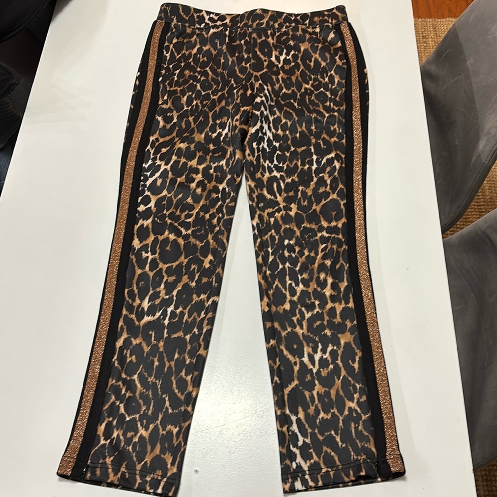 Pam & Gela women’s Leopard Print Track Pants